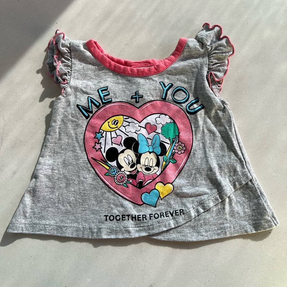 Mickey & Minnie Mouse Together Forever tank top